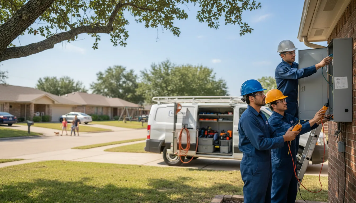 Certified electrician providing emergency electrical services in Campbell, AL